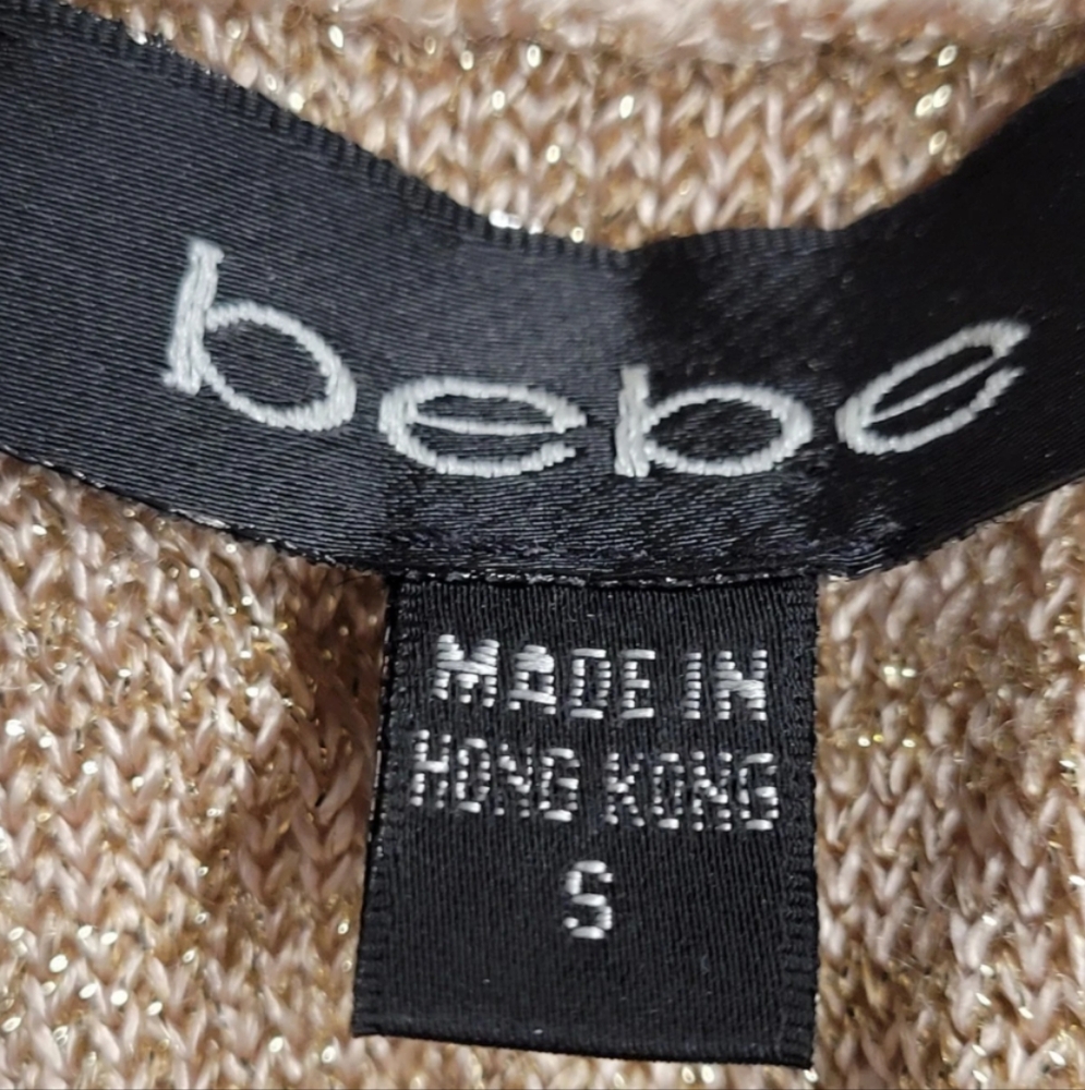 Bebe Sweater Top Women's Size: Small CUTEST Pullover - Picture 5 of 10